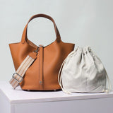 Picotin Bag - Calfksin Leather