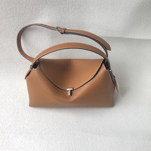 Fino 2WAY Leather drawstring mini bag – FUJITAKA [Official]